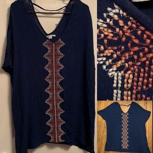 O’Neill Navy blue beach coverup size Medium